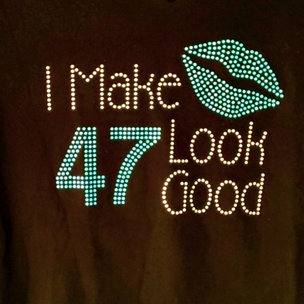 Fun 47 birthday t-shirt